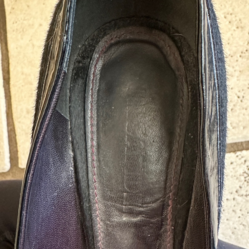 Jil Sander Pony Hair and Patent Leather High Heel - Picture 2 of 10
